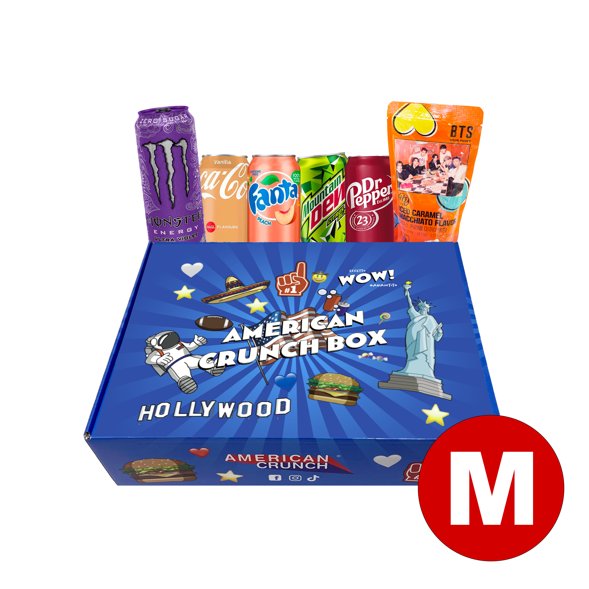 DRINK BOX M box con bibite