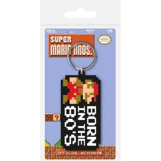 PORTACHIAVI SUPER MARIO BROS Portachiavi Super Mario Bros - Born in the 80's - immagine 1