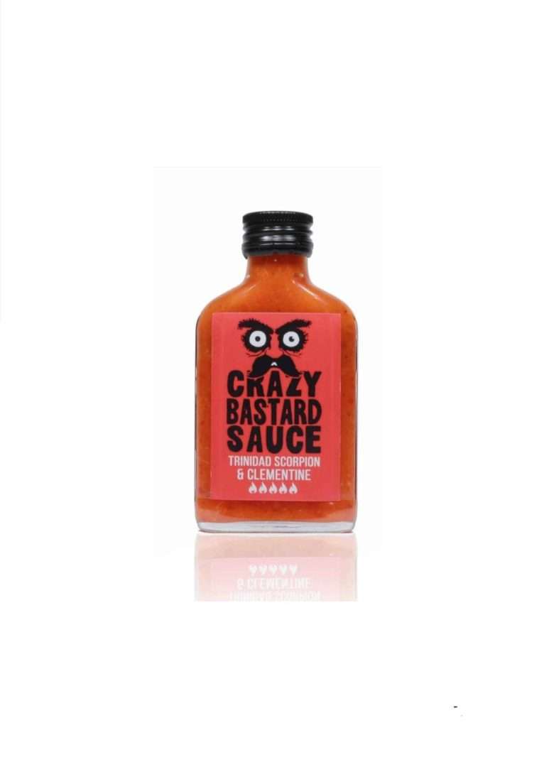 Crazy Bastard Sauce - Trinidad scorpion e clementine