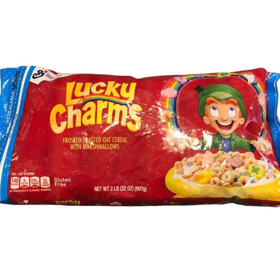 lucky charms bag cereal