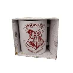 harry potter mug hogwarts white