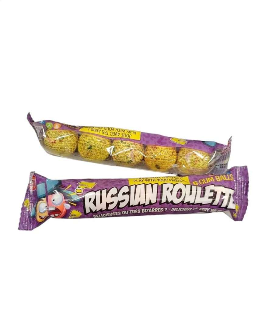 Russian roulette 5 gums - surprise