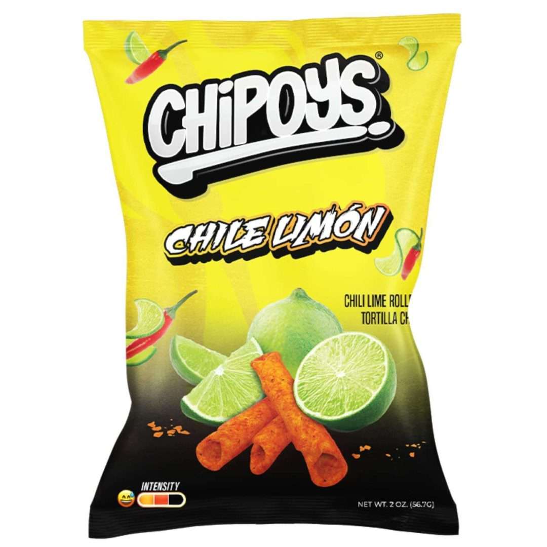 chipoys patatine di mais piccante al lime