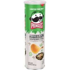pringles patatine che si ispirano al sapore dello stufato di minecraft