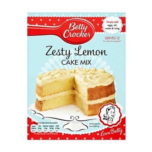preparato per torta al limone