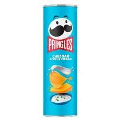 patatine al formaggio cheddar e alla panna acida