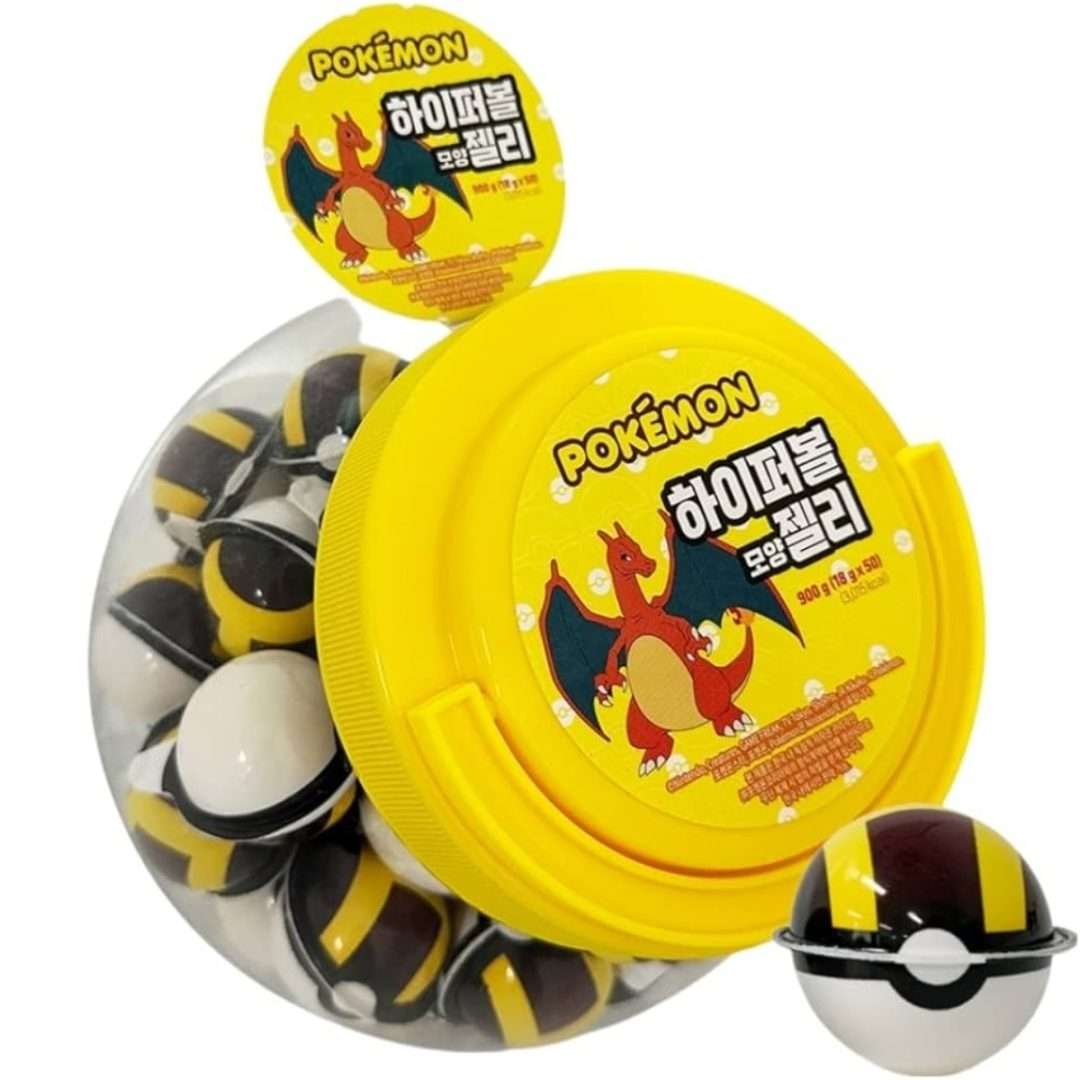 caramelle gelatinose alla frutta a forma di hyper ball