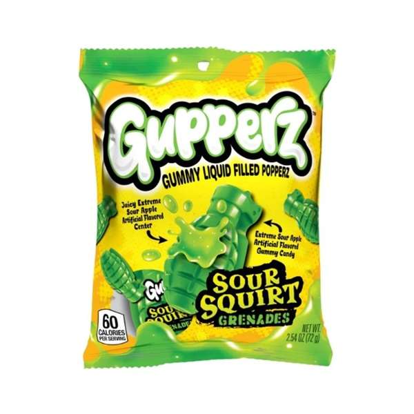 caramelle gommose aspre alla mela verde