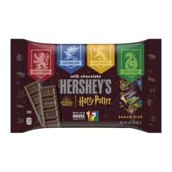 mini tavolette di cioccolato al latte a tema harry potter