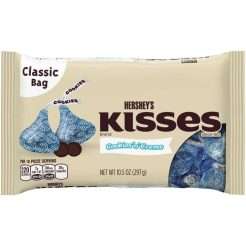 Hershey's Kisses Cookies 'n' Creme, gocce di cioccolato bianco e pezzi di biscotti 297g